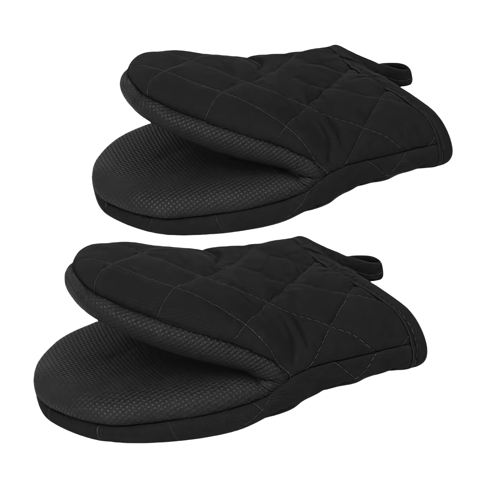 Snorvixre Oven-Safe Thermal Gloves with Hanging Hook, Machine Washable for Camping & Hot Cookware Sturdy BBQ Gloves for Grilling