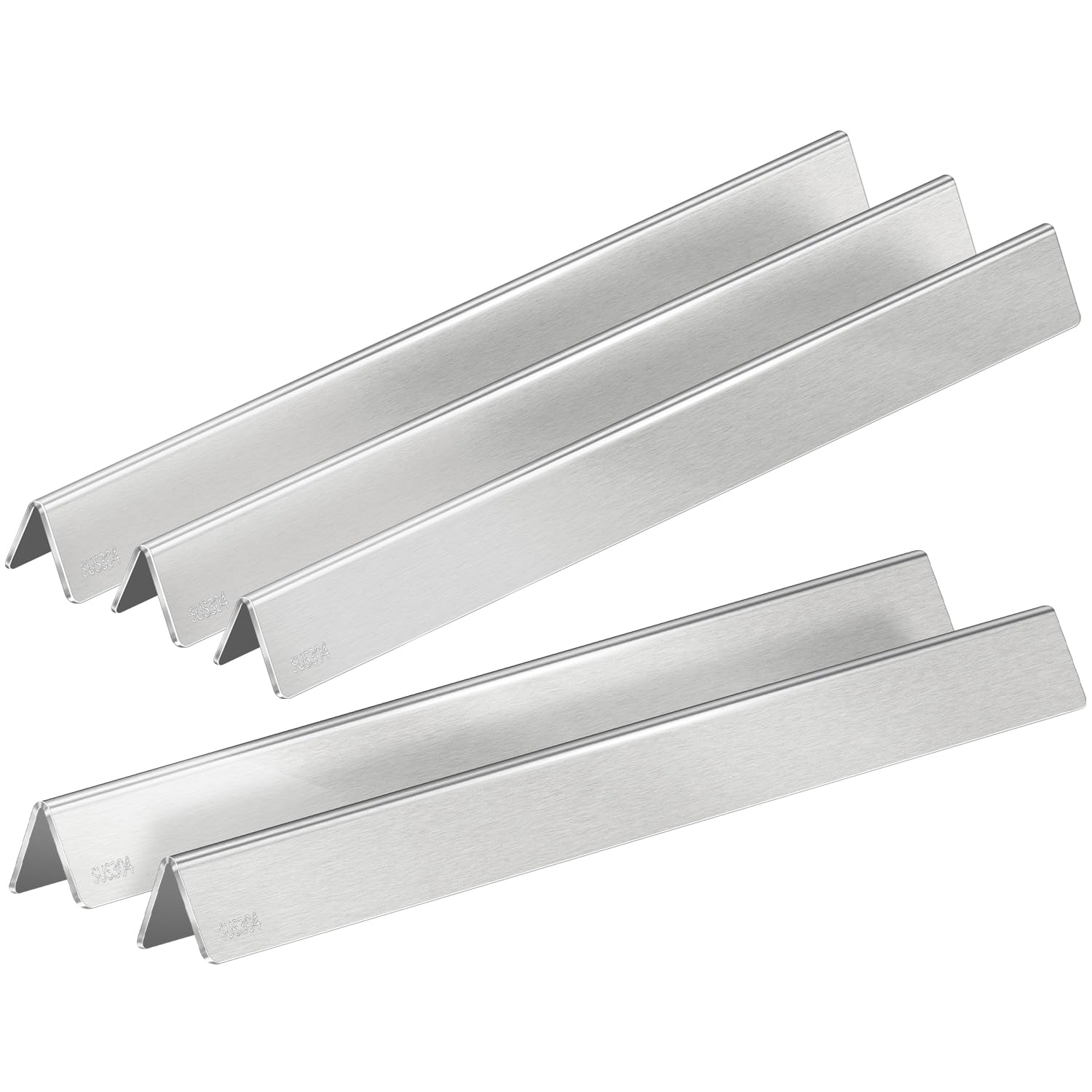 7540 Flavorizer Bars 24.5" for Weber Grill Parts Genesis 300 Series, Genesis E310 E320 Grill with Side Control, Genesis EP310 Flavor Bars Stainless Steel Replacement for Weber Grill Parts 7539