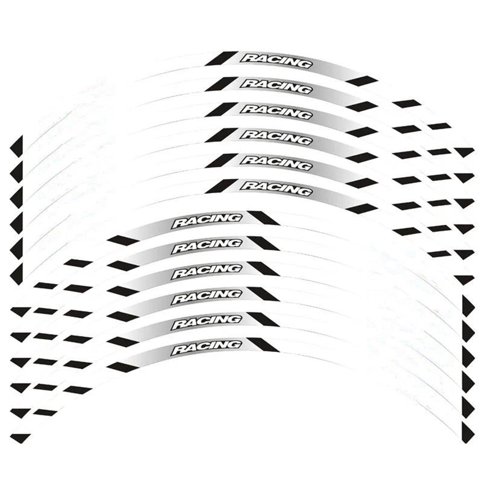 Stickers Motorcycle Wheel Stickers Sports Edge Stripe Reflective Film for S1000XR S1000 XR S 1000XR S1000xr(Style 8)