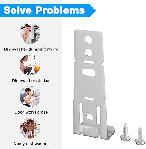 Miniatura 4 de WD01X21740 Soporte de montaje de lavavajillas para lavavajillas GE Hotpoint WD01X10598 GEHWD01X21740 WD01X2174 PS11700868, reemplaza el soporte de