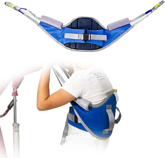 Arnés Bipedestación para Grúas Cambiapañales - Hasta 230 kg