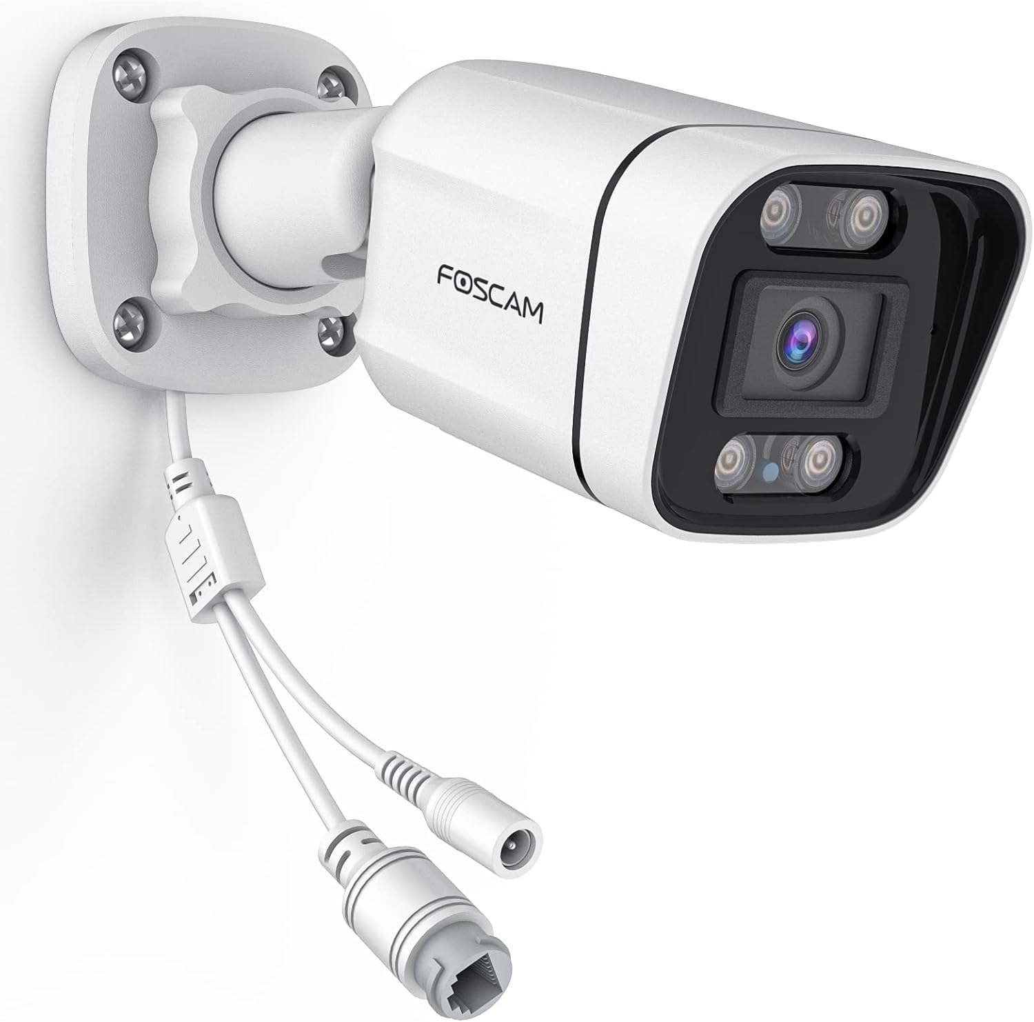 FOSCAM 4K 8MP IP PoE Security Cameras Wireless Outdoor, V8EP Surveillance Camera for Home Security, 120° FoV, 20x Zoom, AI Detect Human/Vehicle, 66FT Color Night Vision,Siren Alert,2-Way Audio,IP66-image-11