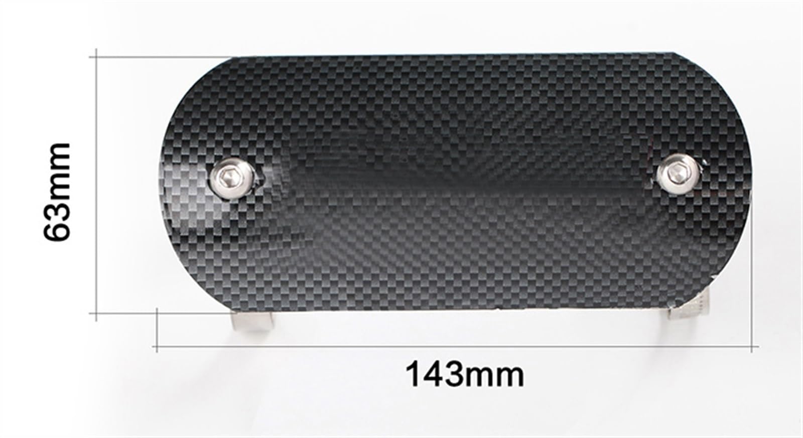 Copertura Per Silenziatore Di Scarico Per Moto In Acciaio Inossidabile, Protezione Colorata, Protezione Termica Per Yamaha TMAX530 Motore(Style7)