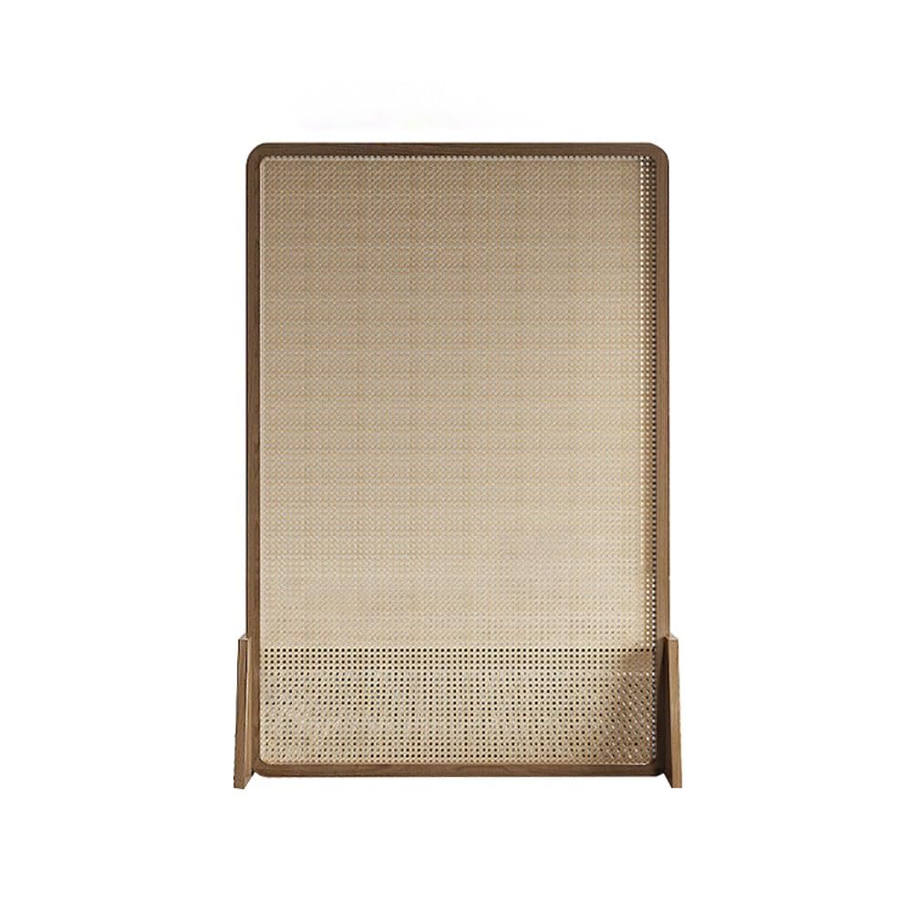 Privacy Screen Rattan Screen Partition Living Room Chinese Office Tea Movable Seat Privacy Room Divider
