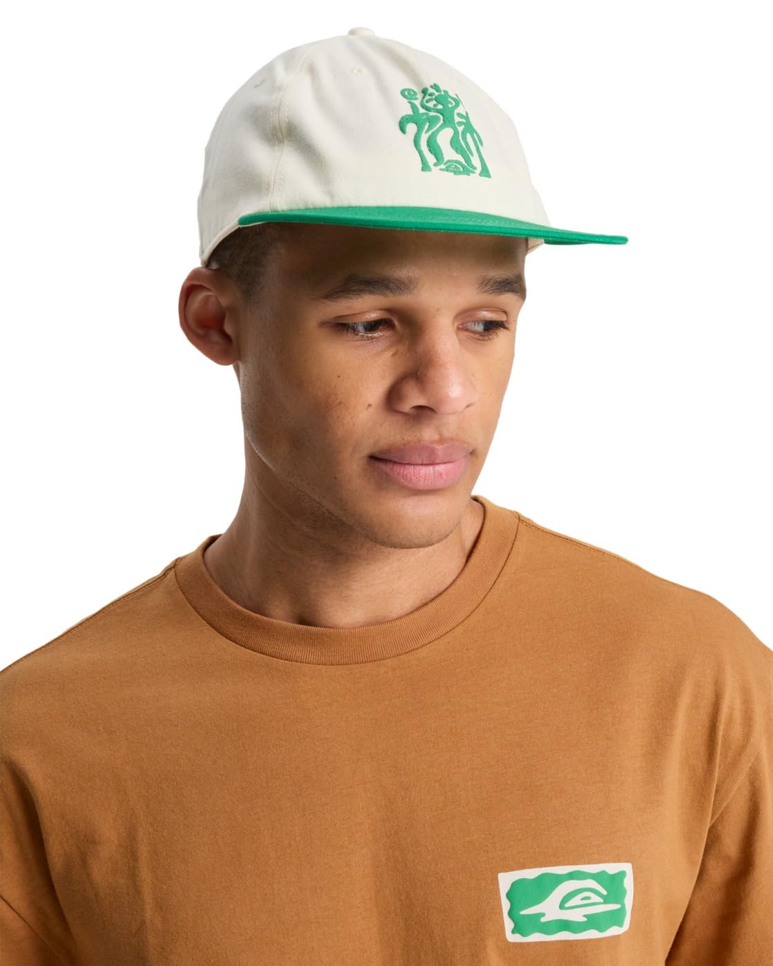 Quiksilver Snapback Cap Drifter Canvas Mens White