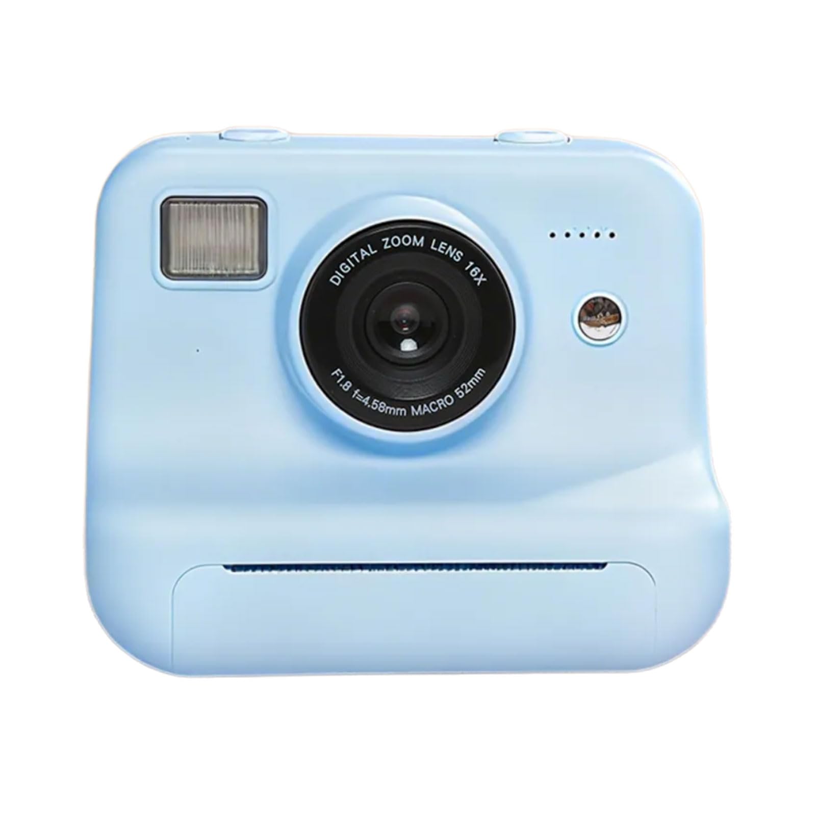 Facile da usare, stampa istantanea della fotocamera per bambini, include 4 rotoli di carta fotografica, gioco attivo, sviluppo artistico, fotografia, regalo per stampa istantanea