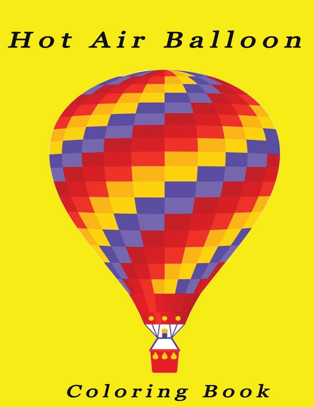 Buy Hot Air Balloon Coloring Book: Hot Air Balloon Coloring page High