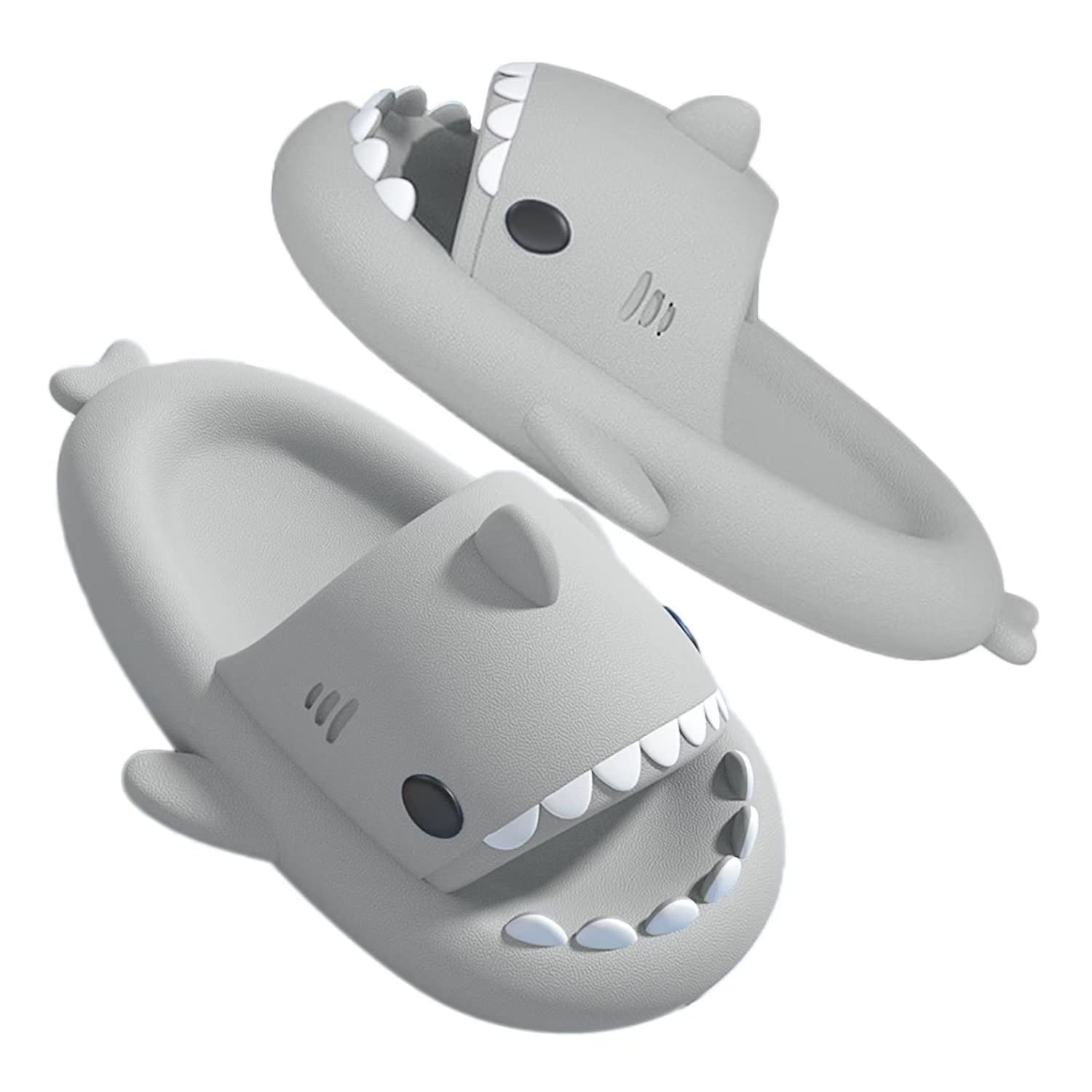 GULAKY Cloud Shark Slides Pillow Slippers Damen /Herren Hausschuhe Unisex Badeschuhe für Sommer