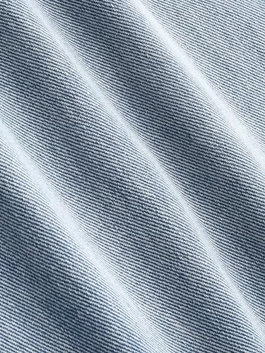 CIDER Solid Mid Waist Pocket Straight Leg Jeans3