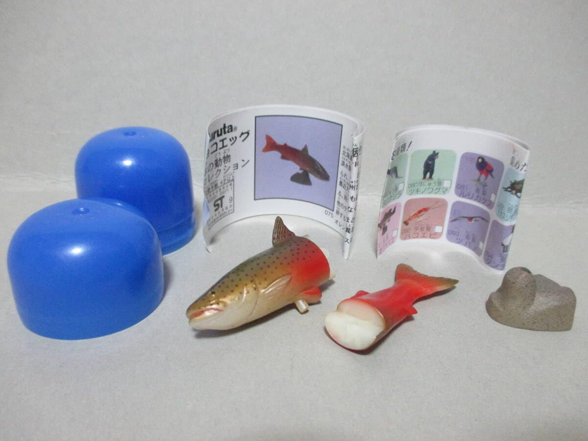 Amazon.co.jp: チョコエッグ 日本の動物 第3弾 075 イトウ 婚姻色 伊富