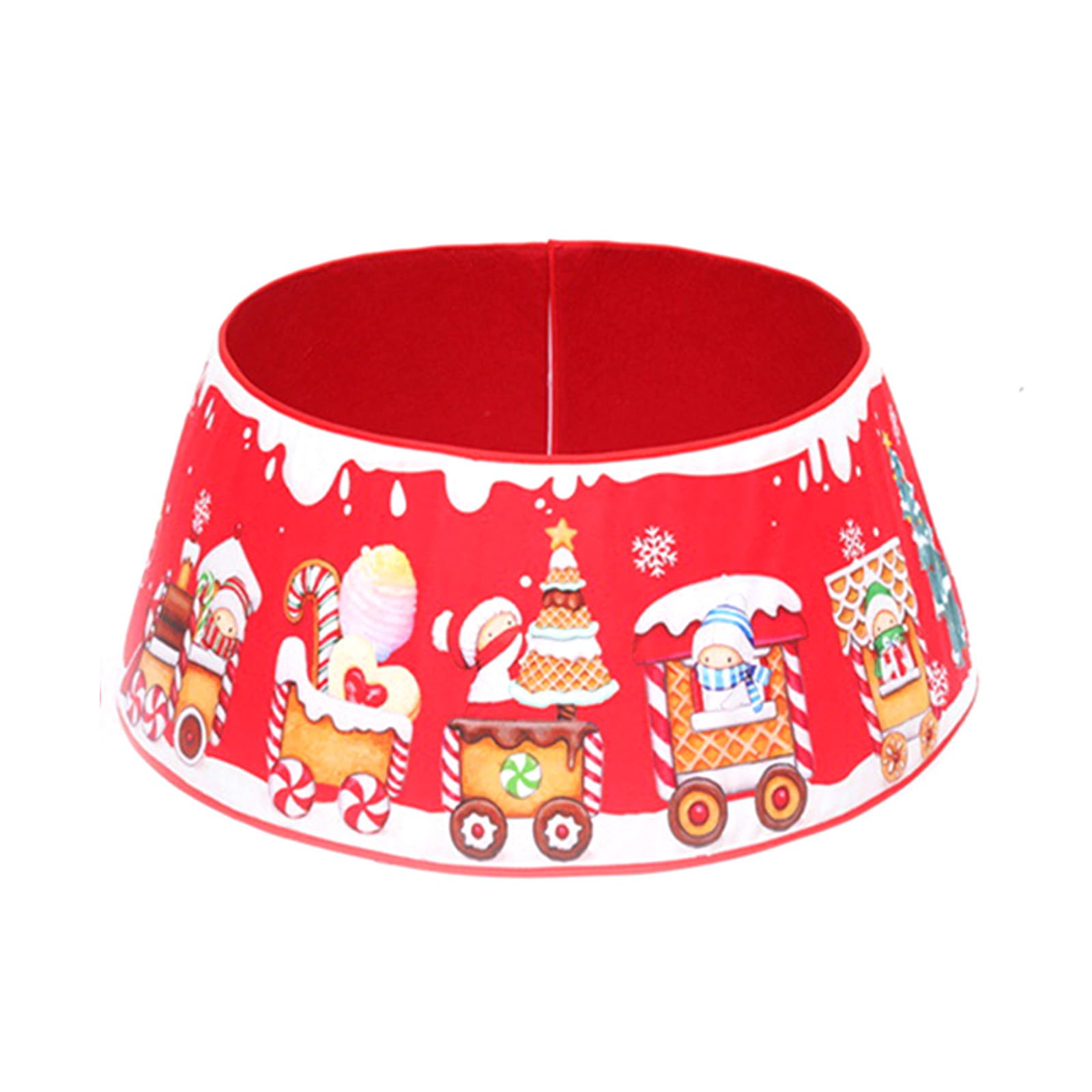 Jazuaiao Christmas Tree Base Cover Sequins Gnomes Christmas Tree Skirt 2024 Holiday Party Home Decorations for Ornament Base