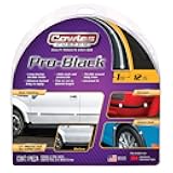 Cowles Custom - Black Finish, 1 in by 12 ft, Premium Universal Body Molding for All Vehicles - Easy Install, UV Protected, Long Lasting Flexible PVC