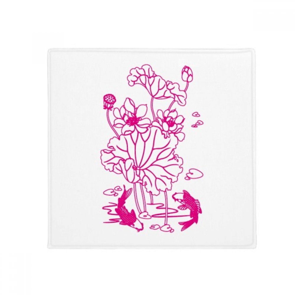 Poisson d'eau tapis de sol 80cm anti-dérapant pour protéger la cuisine des salissures d'animaux