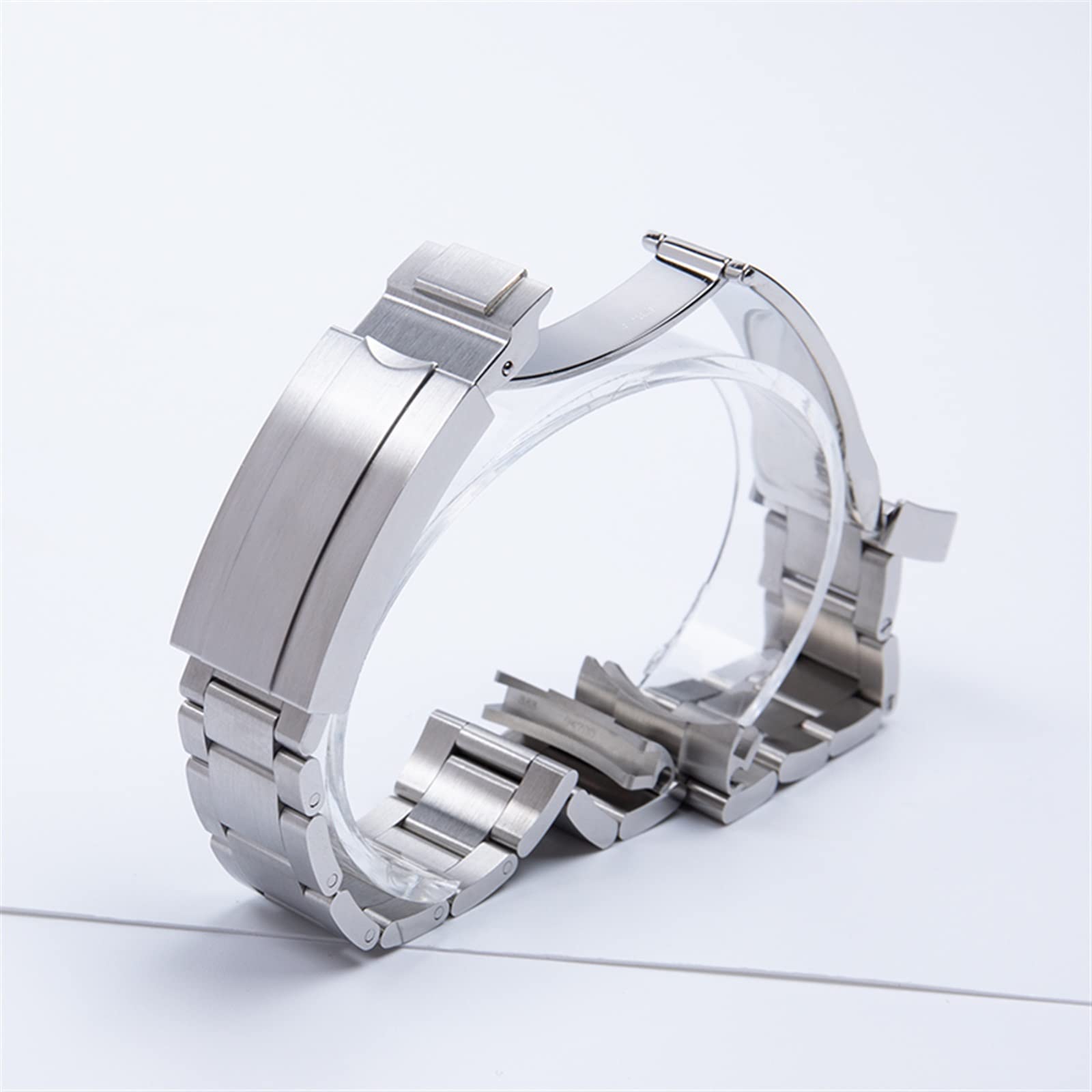 Amazon.com: FULNES Brushed 904L Stainless Steel 20mm Watch Band 