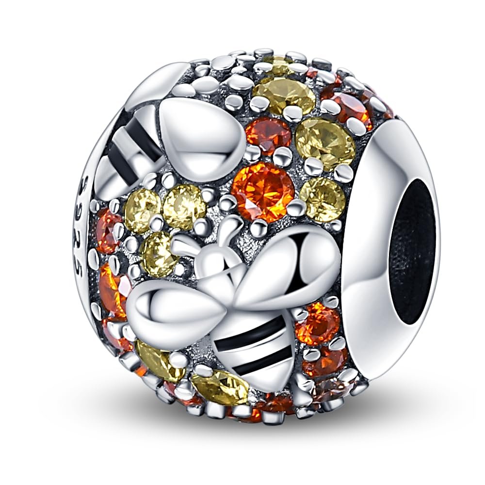 Charms pasuje Pandora bransoletki z charmsami dla kobiet, 925 srebro Sterling koralik zwisający wisiorek, dziewczyna biżuteria z koralików, biżuteria DIY dla dziewczyn