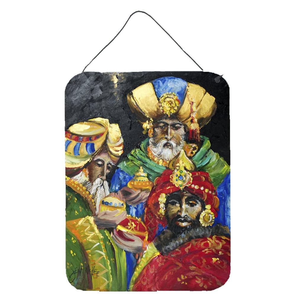Caroline Tesoros de los Tres Reyes Magos Pared o para Colgar en Puerta Prints, 16 "x 12"