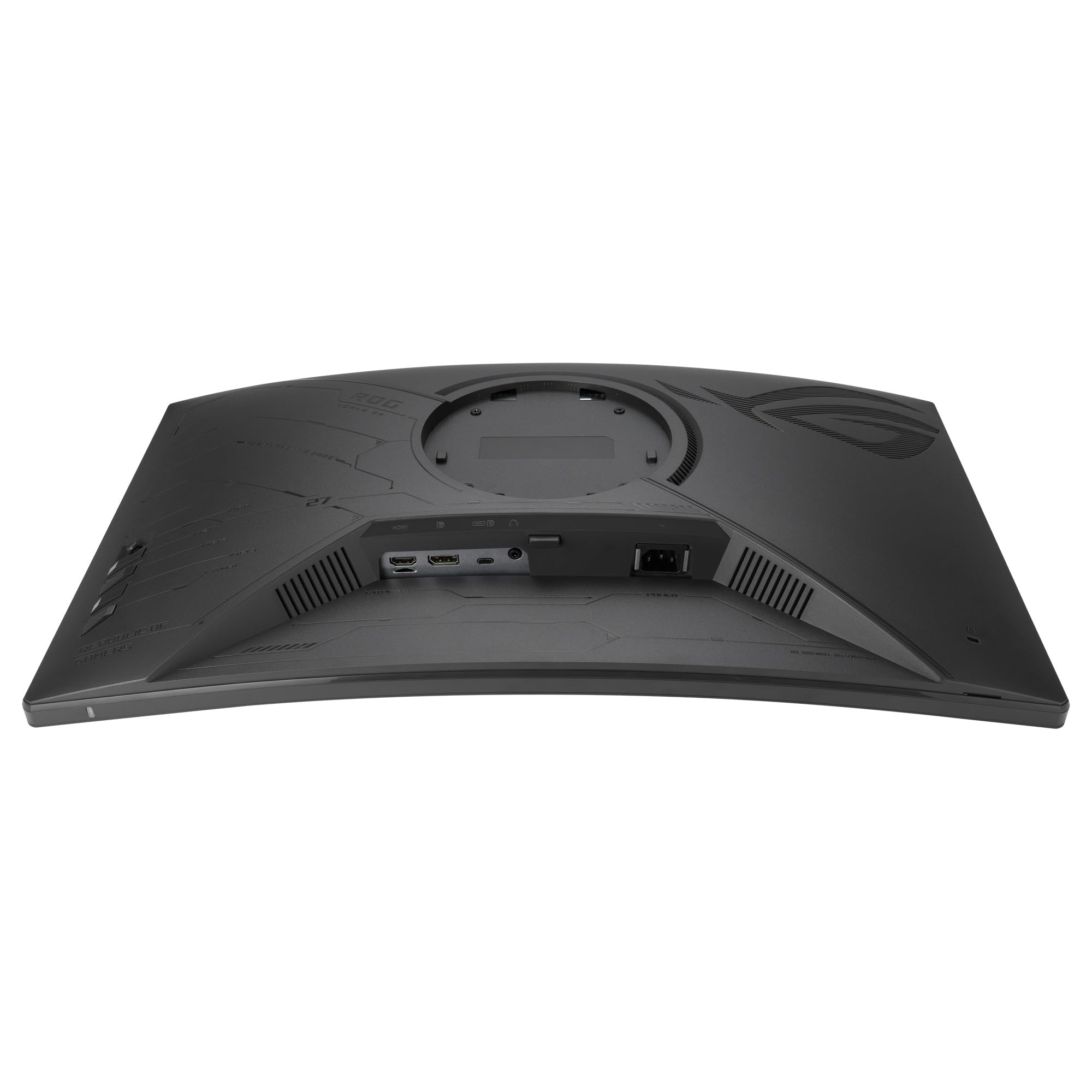 ASUS ROG Strix XG27WCS - Monitor Gaming USB Tipo-C de 27 Pulgadas 2560x1440, Curvo, 180 Hz (sobre 144Hz), 1ms (GTG), Fast VA, ELMB Sync, FreeSync, DisplayWidget Center, Soporte para trípode, HDR