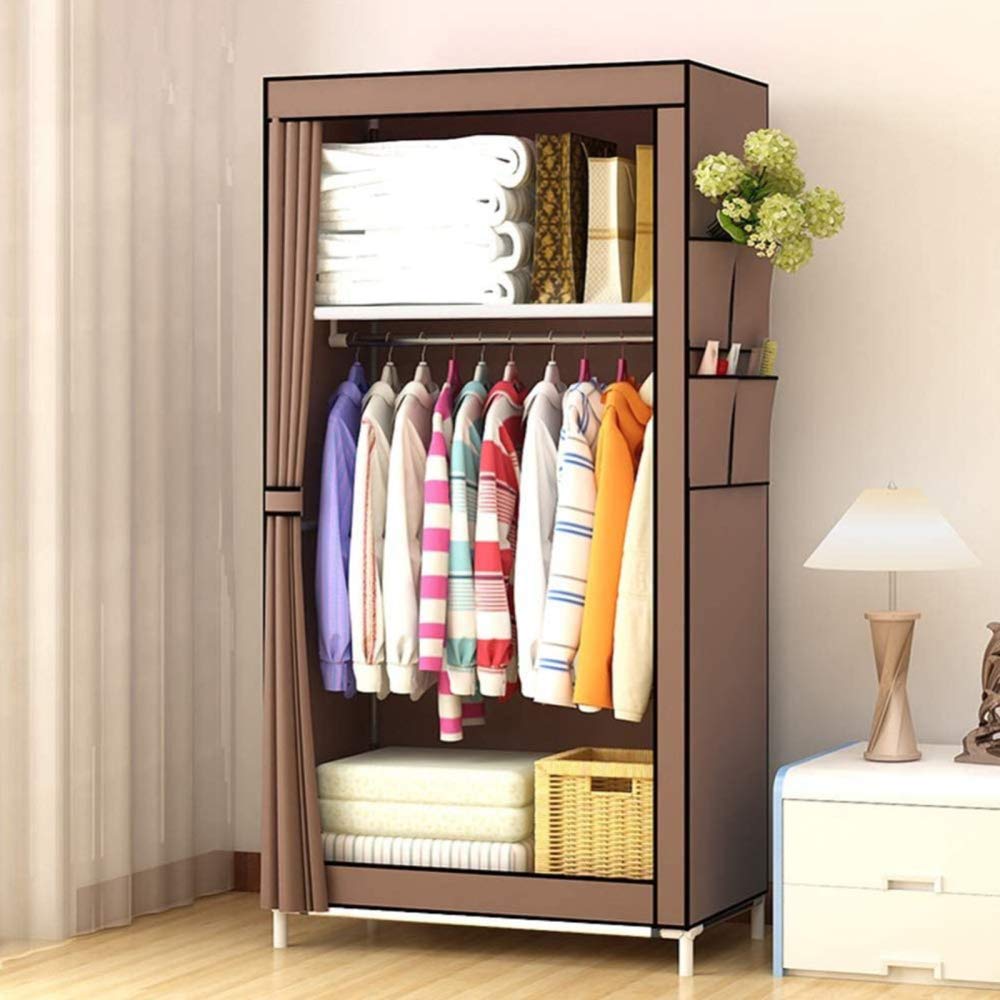 Armoire portative en tissu idéale pour organiser une chambre d'amis