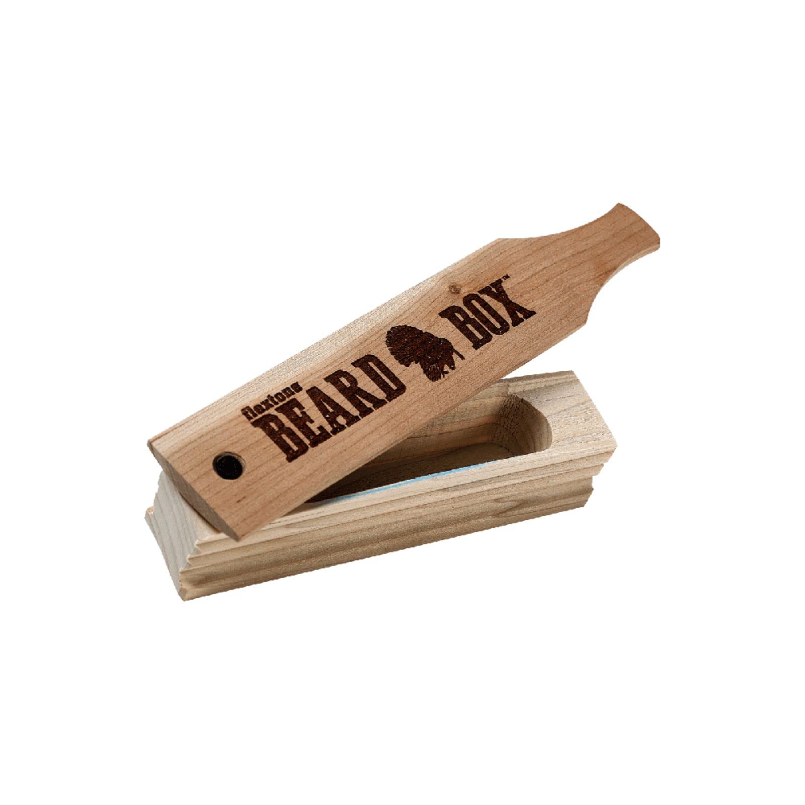 Flextone Hunting Realistic Sounds High Pitch Compact Base Two-Sided Design Beard Box Turkey Game Call