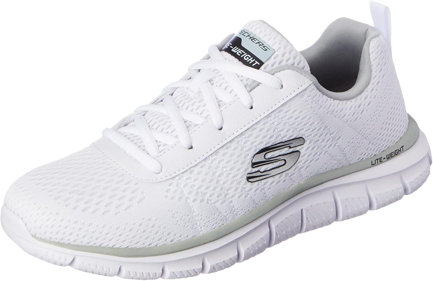 Amazon.com | Skechers Men's Track Moulton Oxford, Black