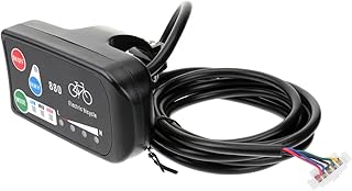 Toddmomy 2 Peças Painel De Controle Scooter Bicicleta Elétrica Bicicleta Bicicletas Elétricas Mountain Bike Painel De Exibição Acessório De Bicicleta Painel De Controle De Bicicleta