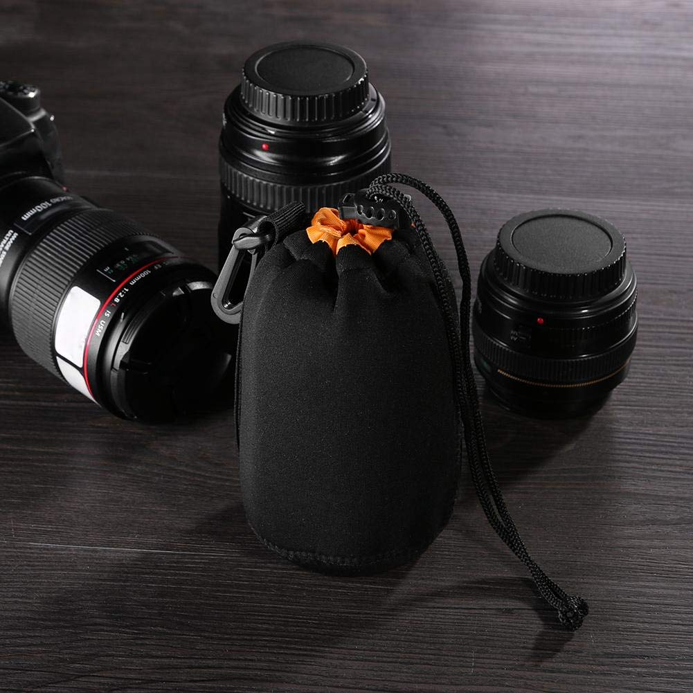 Custodia In Neoprene Per Fotocamera E Obiettivo – Imbottita, Con Cerniera, Antipolvere E Impermeabile – Per DSLR E Mirrorless