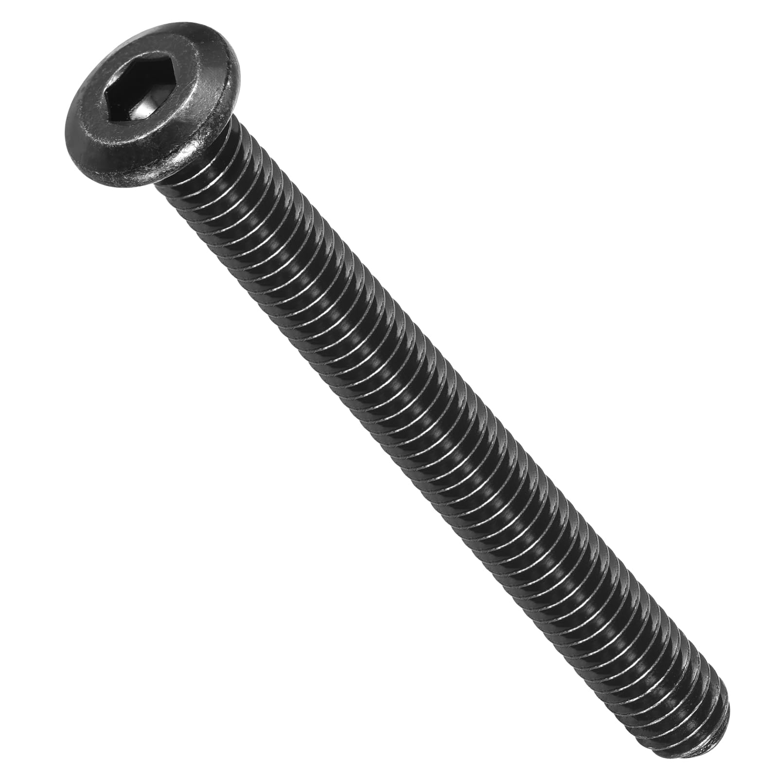 METALLIXITY Flat Head Hex Socket Cap Screws Bolts(5/16"-18x3-1/2") 6Pcs