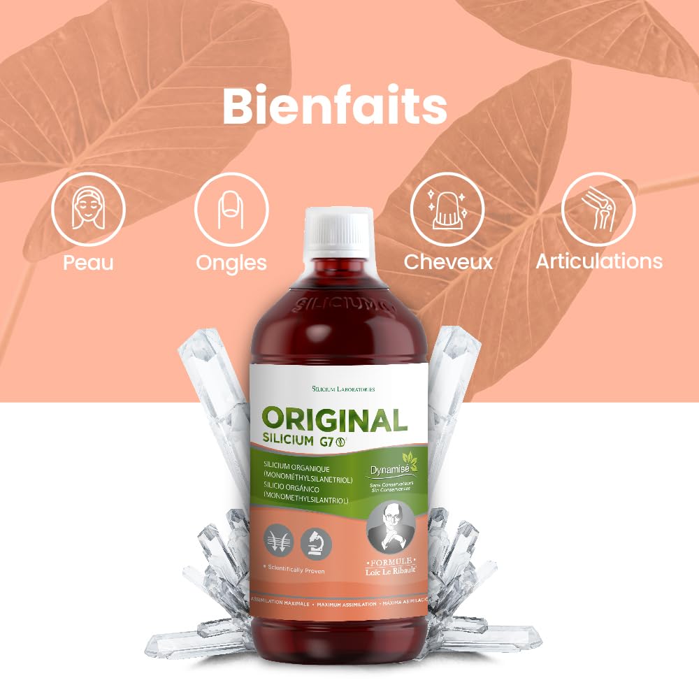 Silicium G7 Lotto: G7 Originale + Gel di Silicio 150 ml - Integratore liquido per il benessere delle articolazioni e gel topico per il supporto muscolare