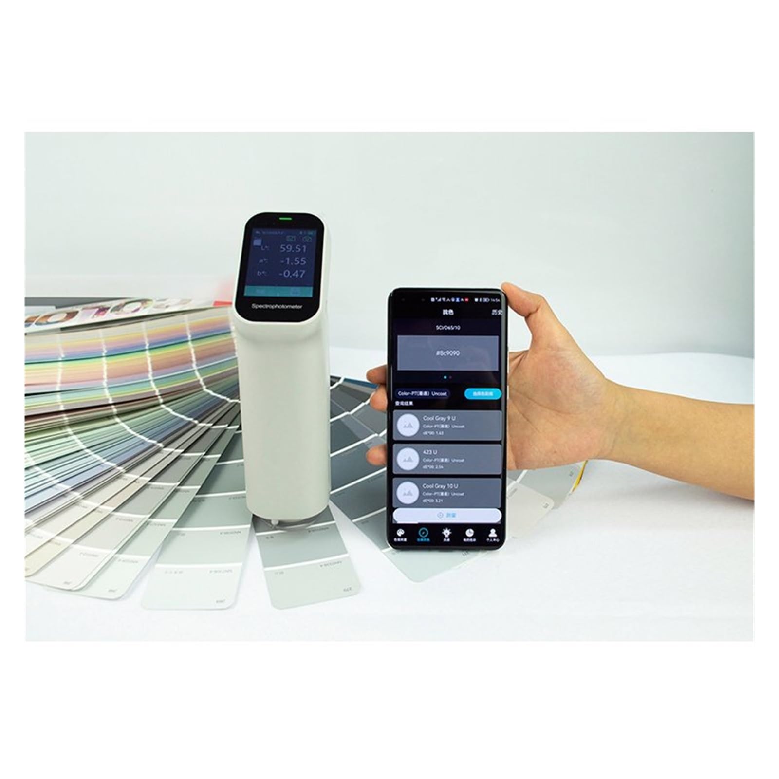 Espectrofotómetro, Colorímetro Digital DS-220 Preciso Serie DS-200 Repetibilidad DE*ab≤0.03 Alto Rendimiento
