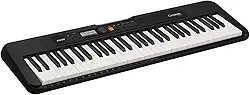 Teclado Musical Casiotone Basico Digital Ct-s200bkc2-br Preto