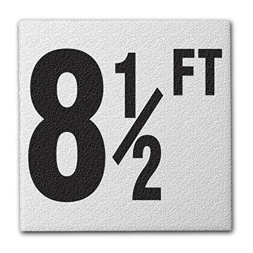 Ceramic Swimming Pool Deck Depth Marker 