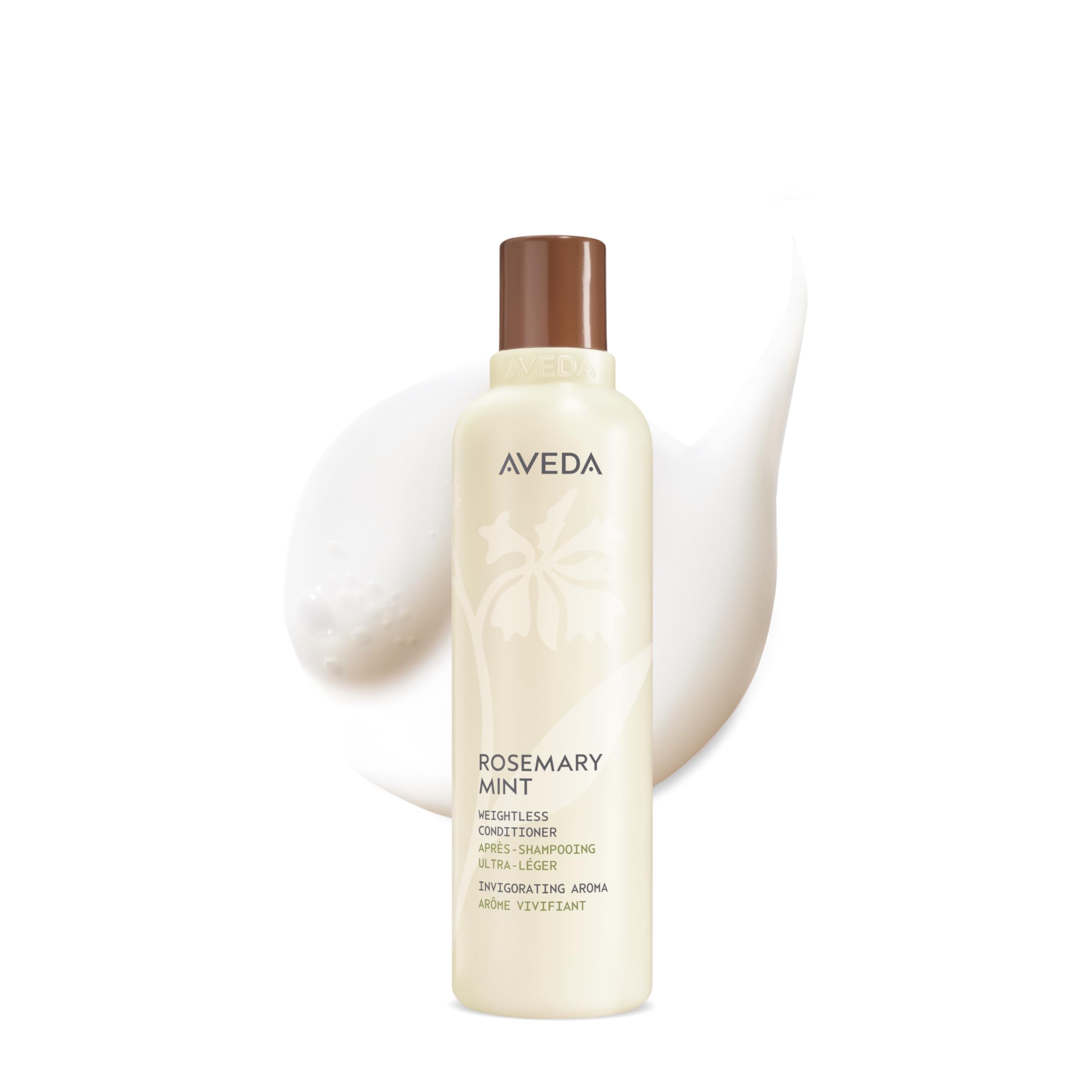 Aveda Rosemary Mint Weightless Conditioner | Lightweight Daily Hair Conditioner | Adds Body & Shine| for Normal to Oily Hair, Fine to Medium Hair Types | Colour Safe | 97% Naturally Derived*, 250ml