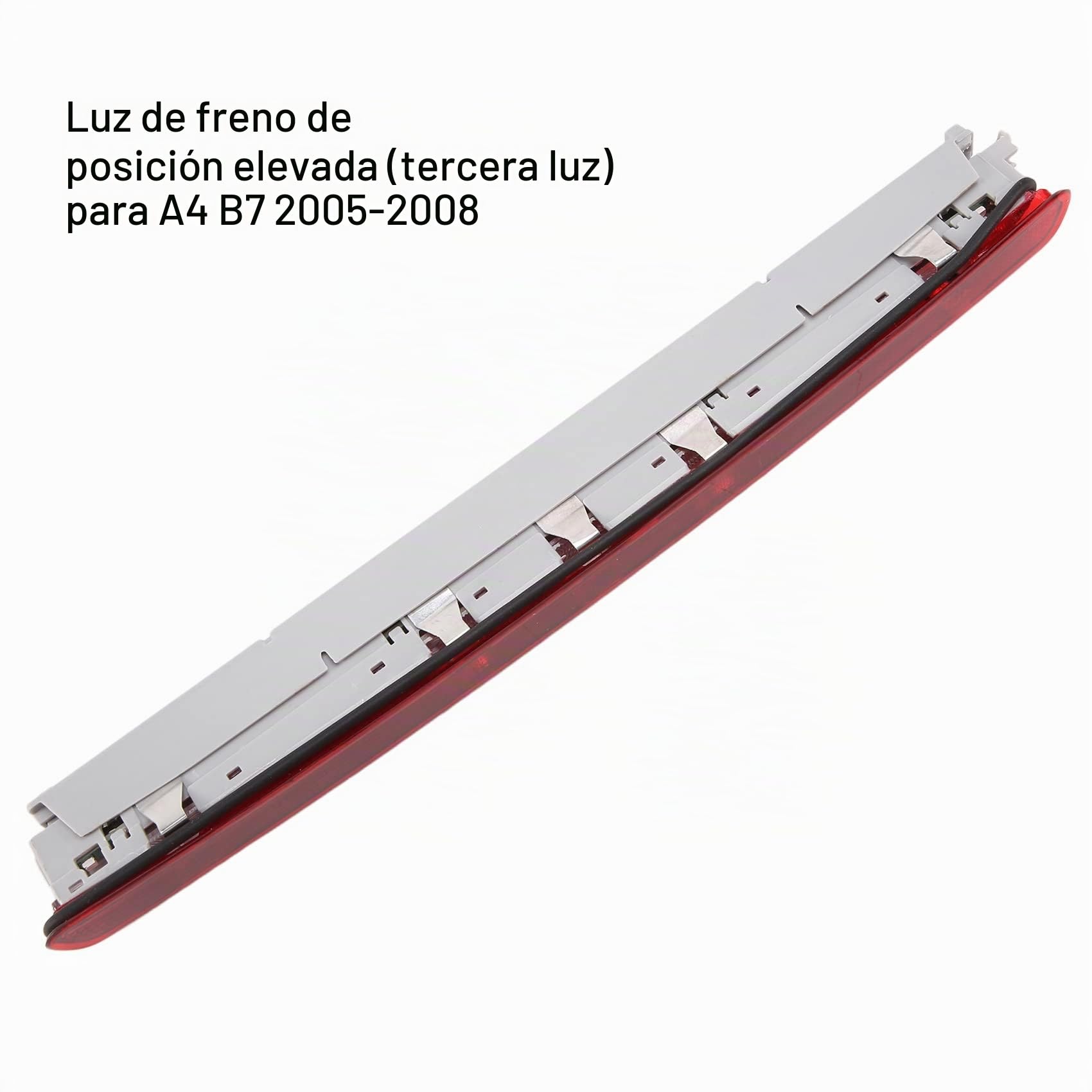 Luz de Freno LED Roja, Luz Trasera de Parada AutomáTica de PosicióN Alta 3RD para A4 B7 2005-2008 8E9945097B