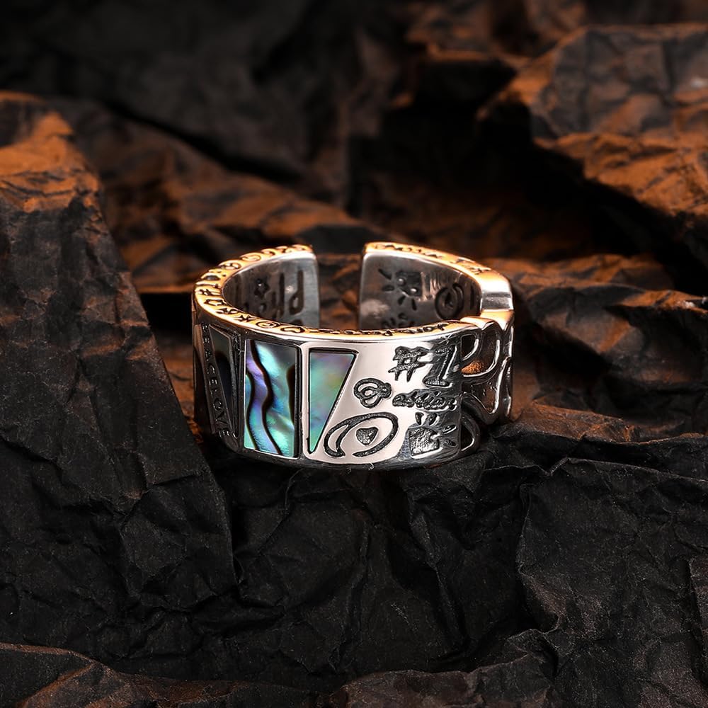 NONNYL Ring for Women Jewelry rings Gifts S925 Sterling Silver Ring Gifts for Wife Mom Girlfriend, Anniversary Birthday Fine Jewelry Gifts for Her NO11580