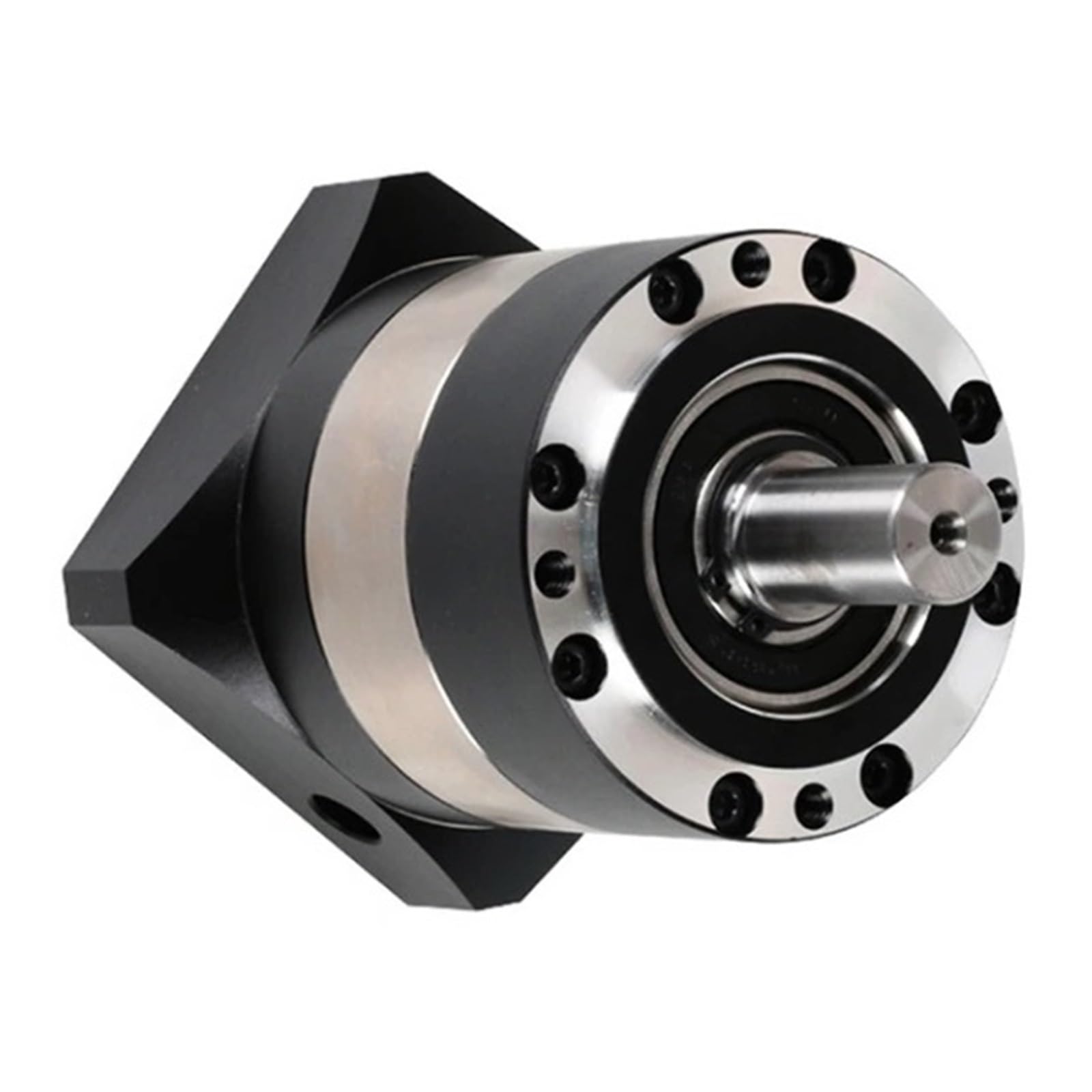 SHYEGUMUZA PLE060 Round Flange Gearbox Reducer Nema23 Planetary Reducer Ratio 70:1(PLE060-6.35mm Input)