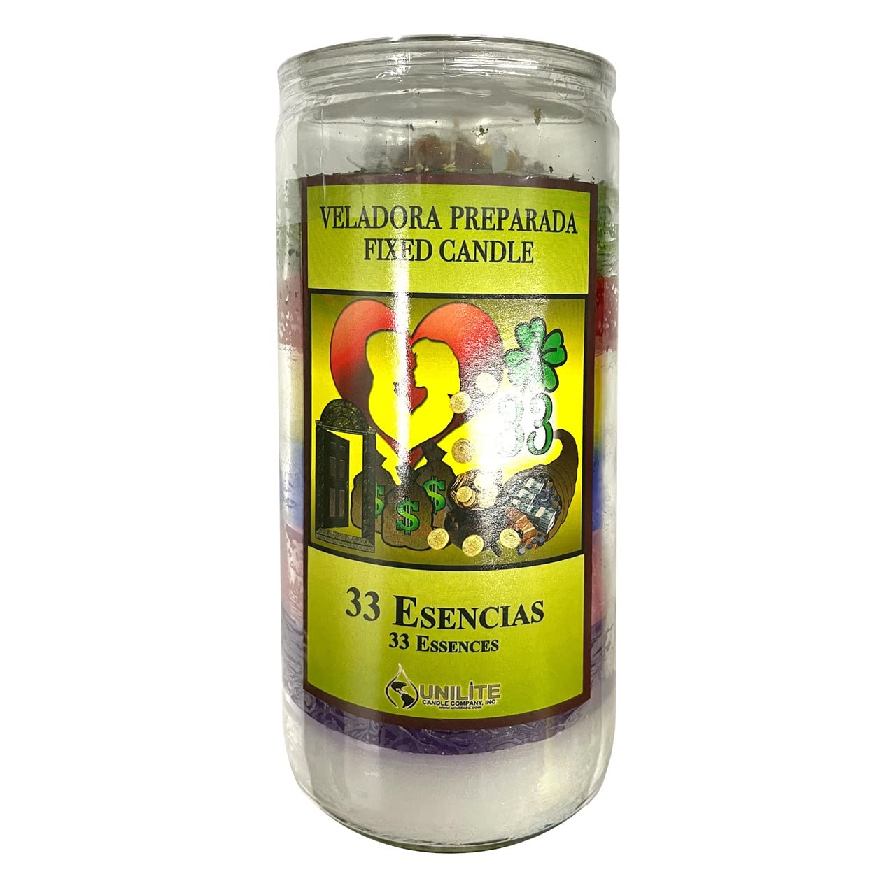 33 Essences 14 Day Prepared Candle