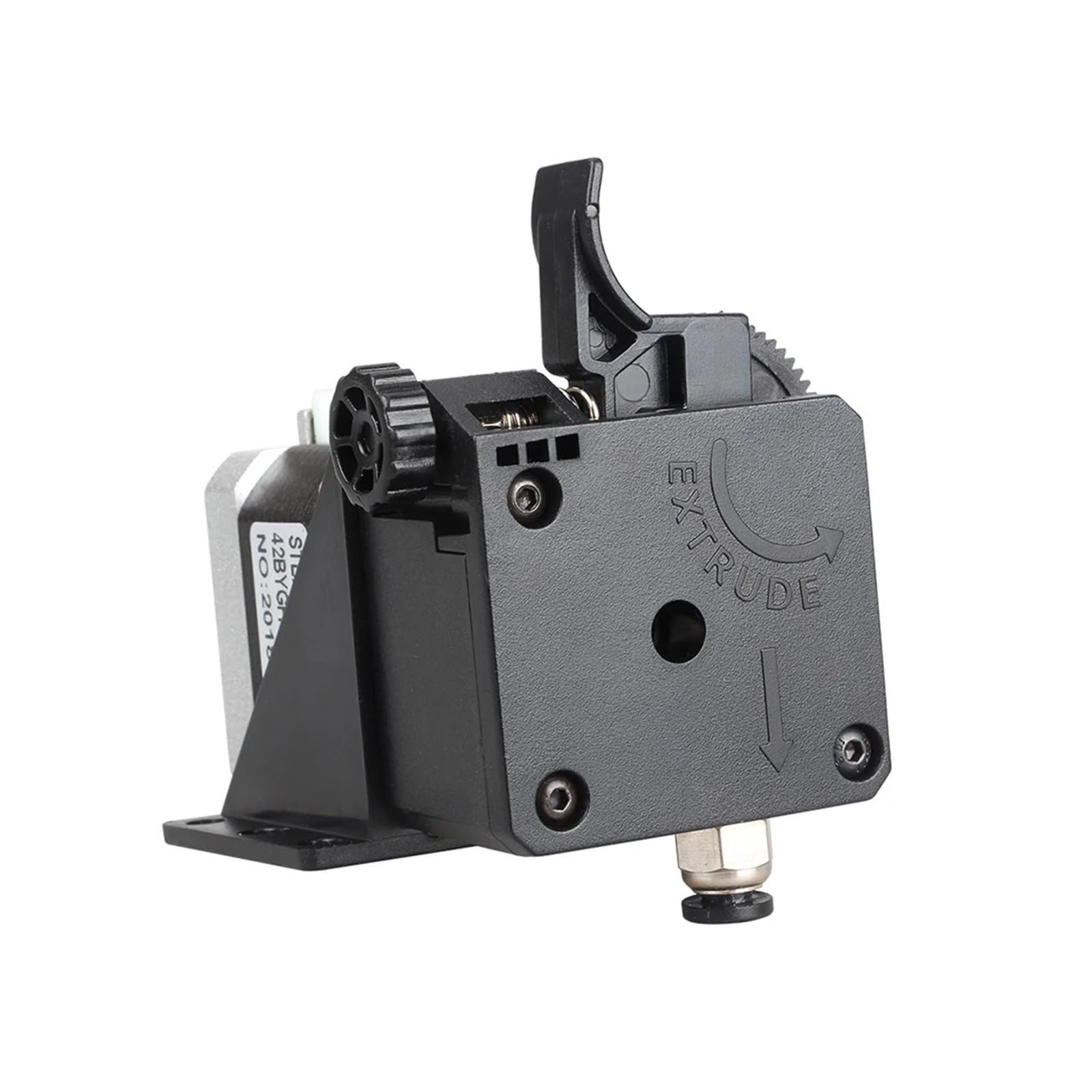 Compatible con E3D, kit de extrusora Titan for V6 J-head Soporte de montaje Bowden Filamento de 1,75 mm Relación 3:1(Red)