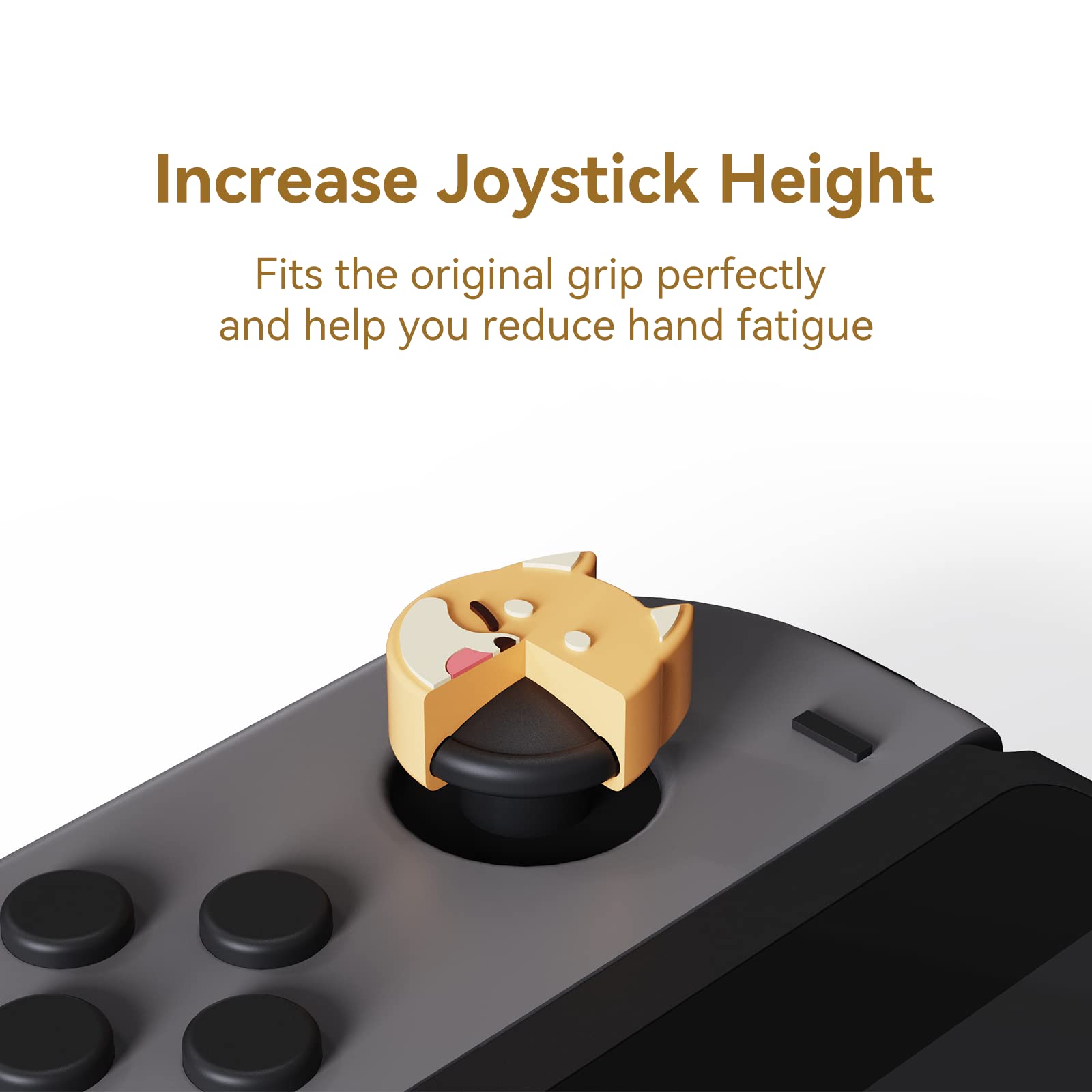 Nintendo Switch - shiba Amazon.com: GeekShare Cute Animal Theme Thumb Grip Caps