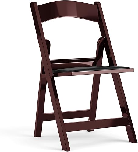 Miniatura 24 de Flash Furniture Hercules™ Series Silla plegable, de resina negra, paquete de 2, capacidad de peso de 1,000 lbs, ligera y cómoda para eventos Negro