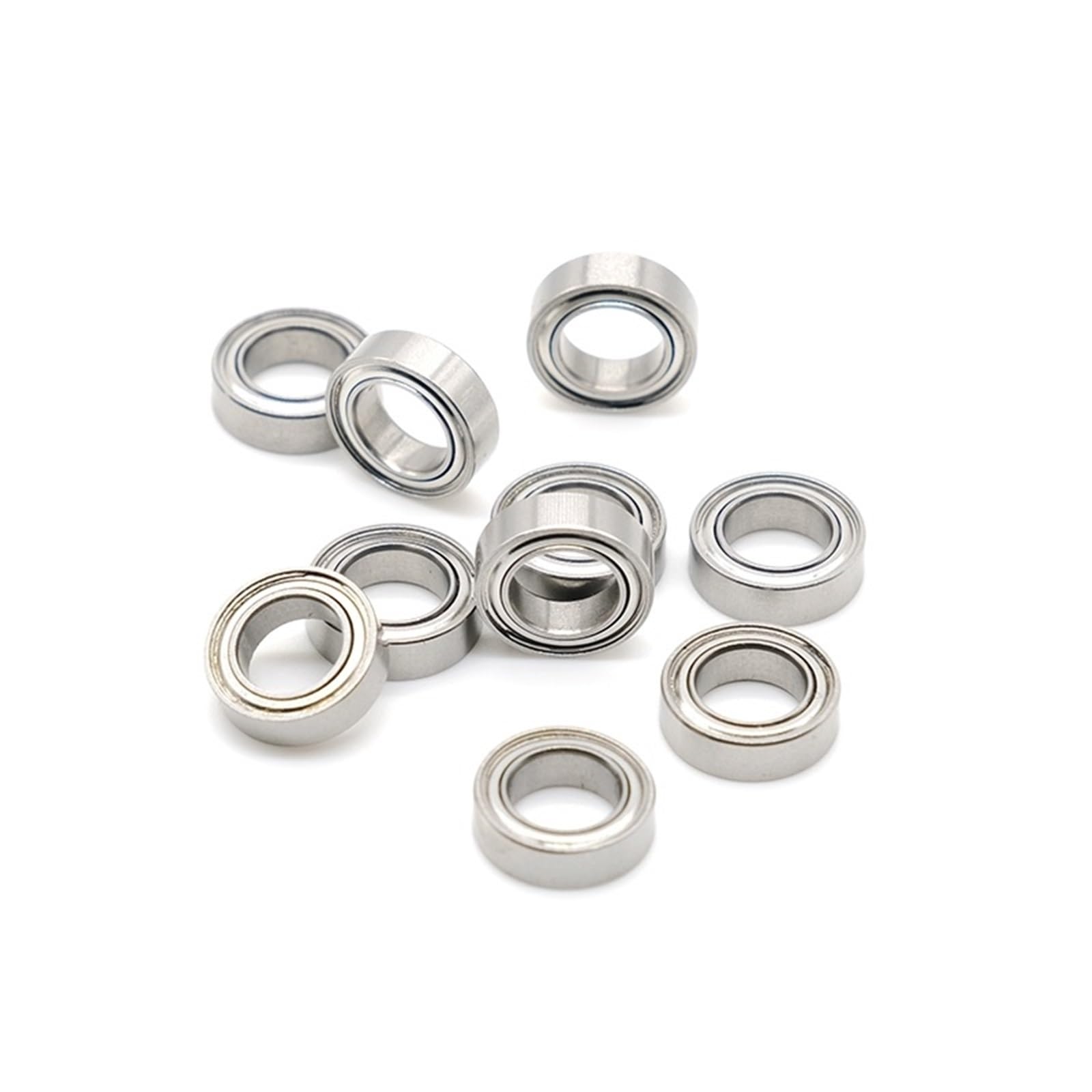 Rodamiento de bolas de acero inoxidable S2010ZZW6 de 10 x 20 x 6 mm, 6800, 10 unidades