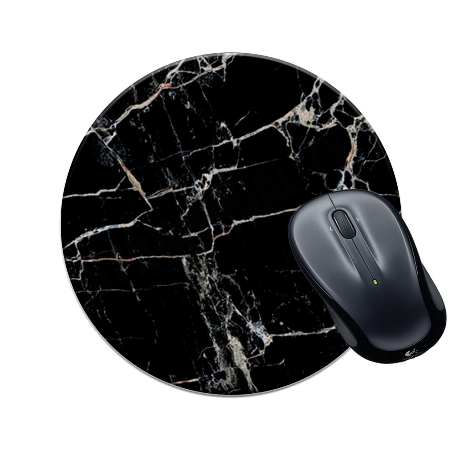 Vprint Round Gaming Mouse Pad Black Texture Sarcastic Printed Multicolour Size 8x8 inches (B07NCZ6SMD) Amazon Price History, Amazon Price Tracker
