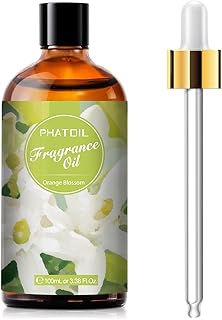 3.38FL.OZ Orange Blossom Fragrance Oils for Aromatherapy, Essential Oils for Diffusers for Home, Perfect for Diffuser, DIY Candle and Soap Making, DIY Scented Products - 100ml