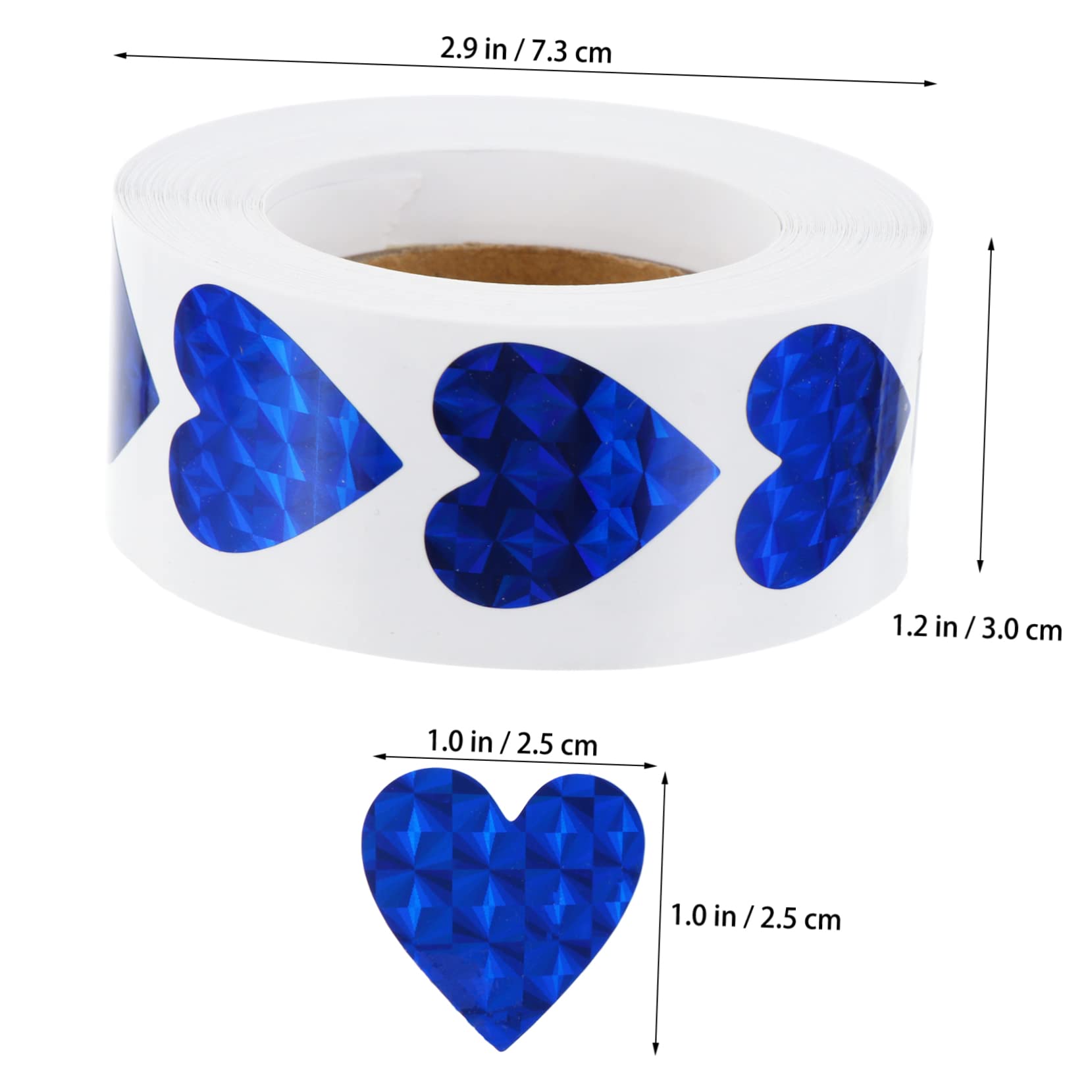 3rotoli Adesivi Decorazioni Etichette Auto-adesive Per Compleanni e Matrimonio