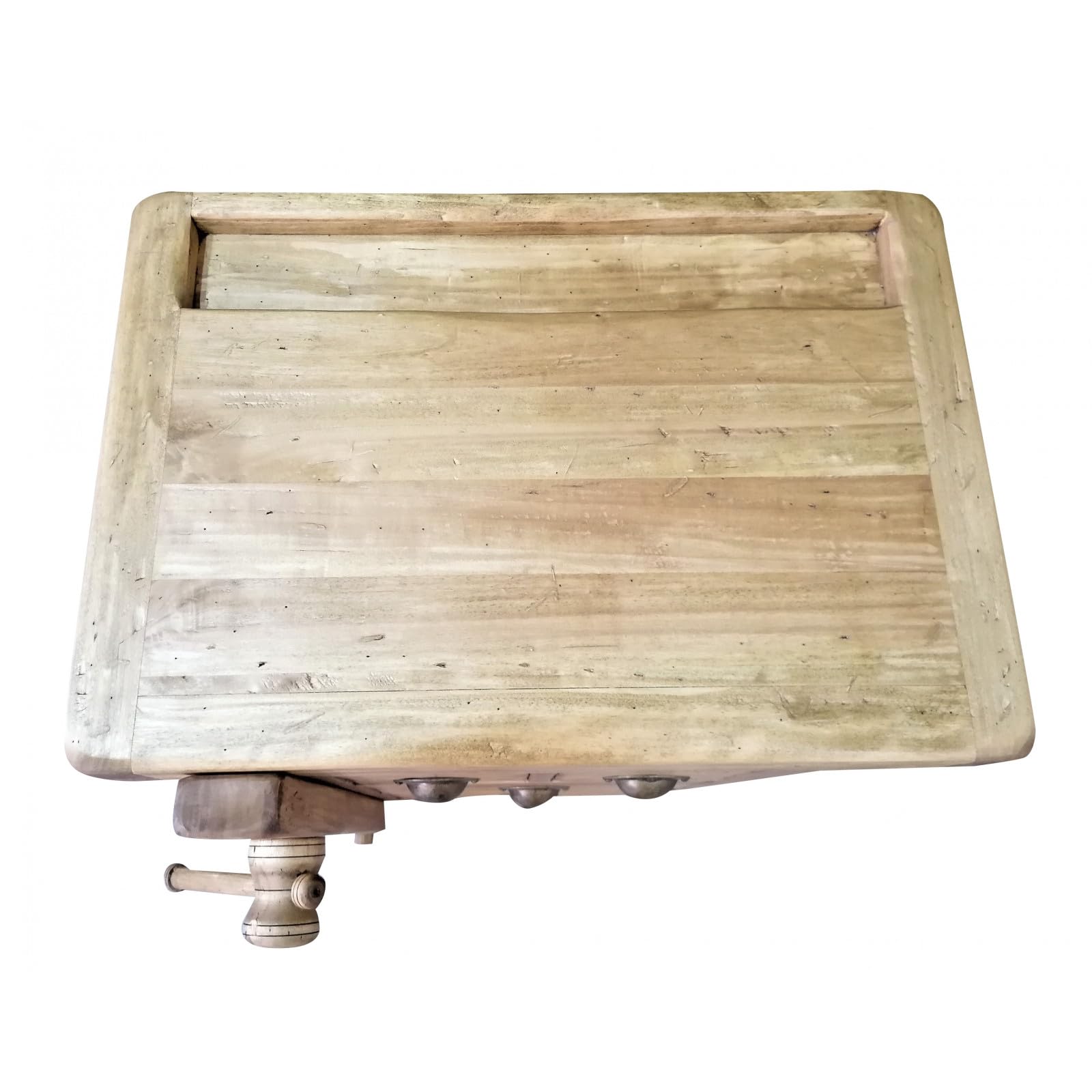 Biscottini Tavolo alto da lavoro L65XPR58XH83 Made in Italy - Banco da lavoro - tavolo cucina - Tavolo carrello porta attrezzi - Tavolo da lavoro