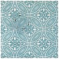 Main Street – 24-Pack of 8 x8 Peel and Stick Backsplash Wallpaper Tiles – Teal Painted Silver Design – Removable Self Adhesive Wall Tile for Kitchen, Renter-Friendly for Your Home and DIY Projects