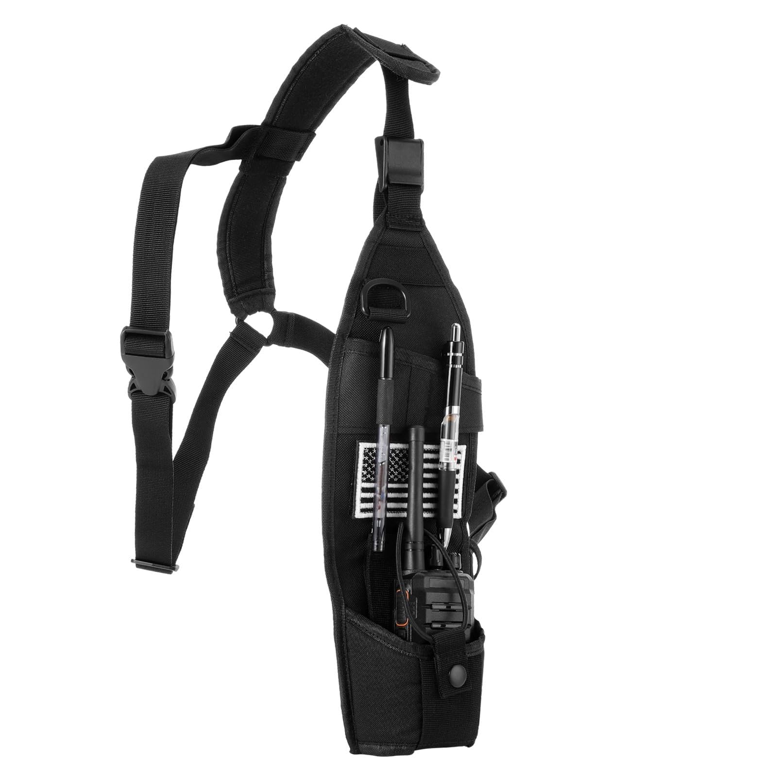 Amazon.com: abcGoodefg Universal Radio Shoulder Holster Chest