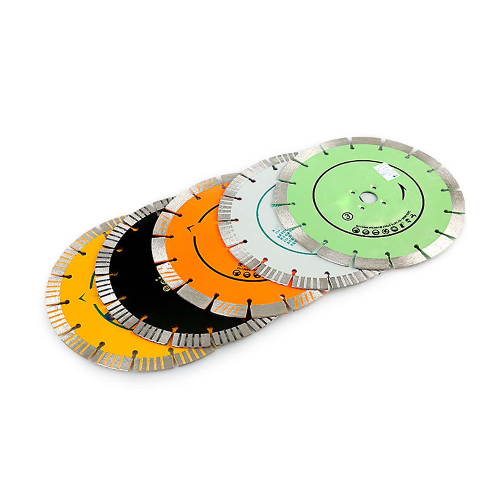 Cut Off Wheels - Ruedas de corte de 23 cm, 3 piezas para cortar granito y otras piedras, ranurar paredes de hormigón (naranja)