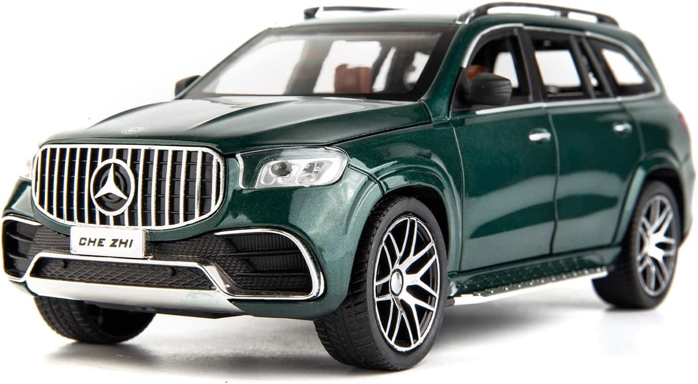 ARNIYAVALA 1/24 mercedes Benz GLS63 AMG Model Car,Zinc Alloy Diecast Toy Car Pull Back with Light and Sound Toy Vehicle Door Can Be Opened (Green) (B0CKLT76XX) Amazon Price History, Amazon Price Tracker