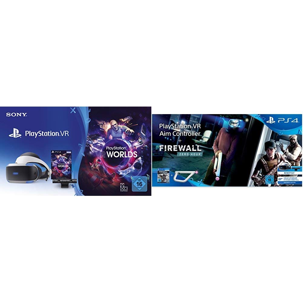 PlayStation Virtual Reality + Camera + VR Worlds Voucher [neue PSVR