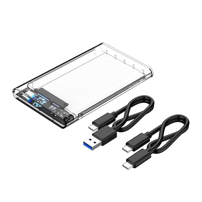 Buy ORICO USB 3.1 (10Gbps) Hard Drive Enclosure USB C External Hard Disk Caddy for 2.5 Inch SATA
